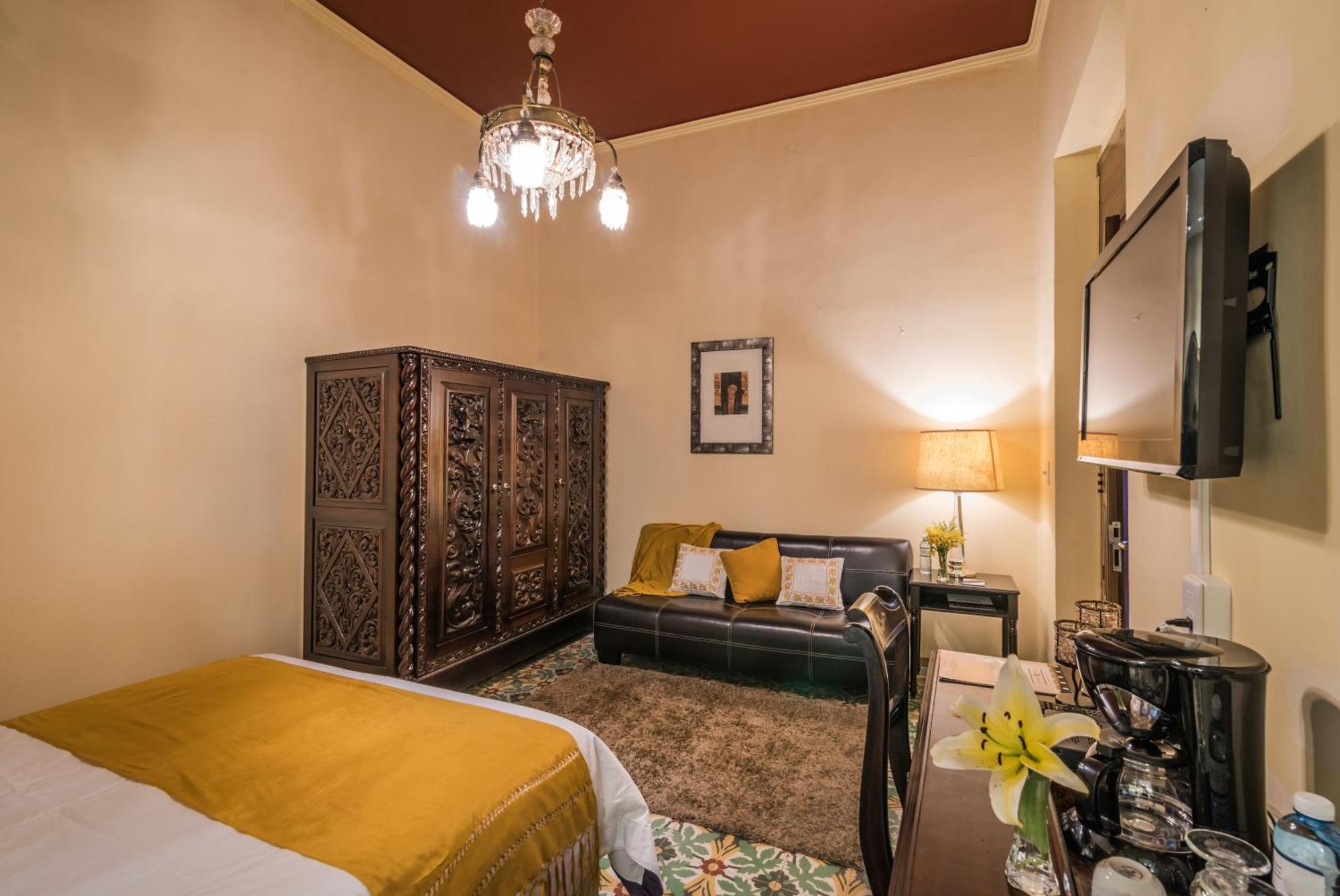 Hotel Boutique Casa Del Jardin Aguascalientes Zimmer foto